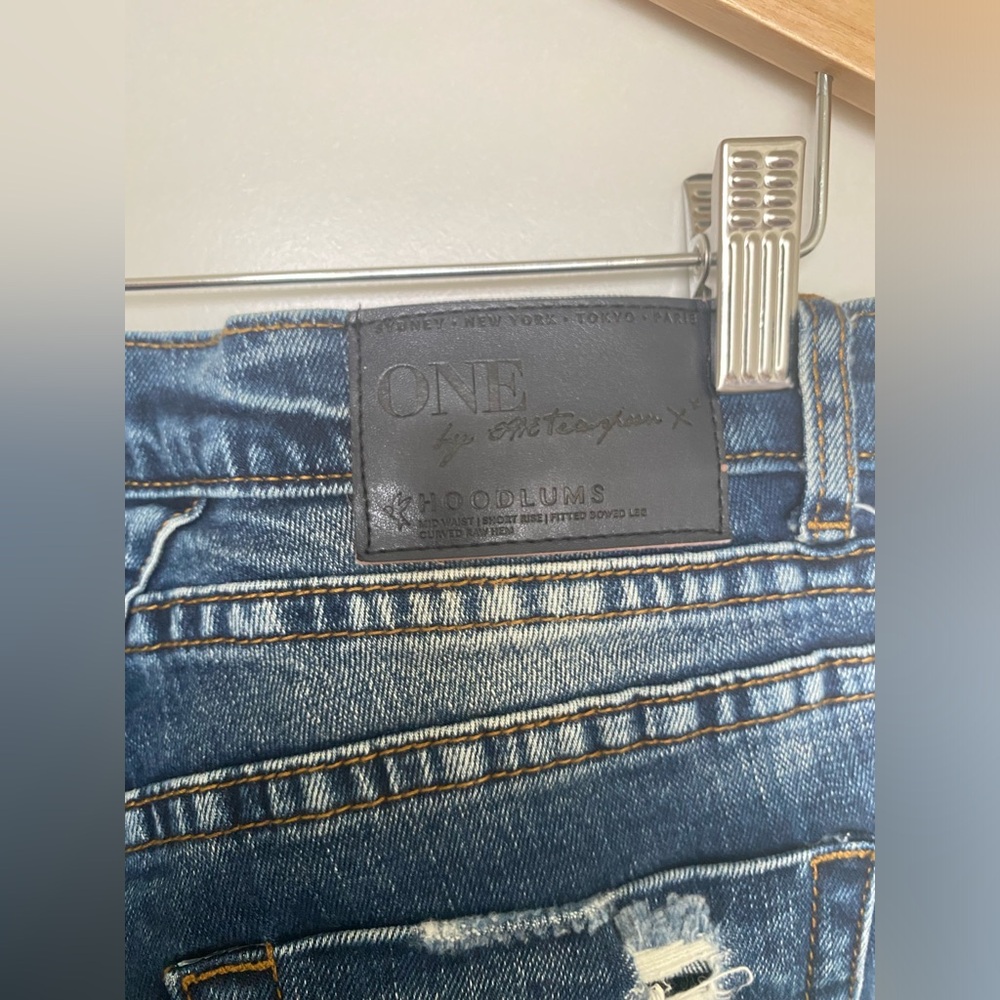 ONE X ONETEASPOON JEANS SIZE 28 (6) ‘HOODLUMS’ $80 - Picture 6 of 6